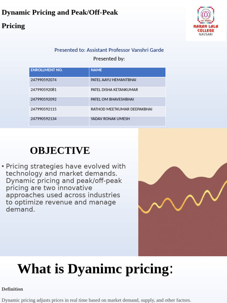 Dynamic Pricing and Demand Management | PDF | Pricing | Marketing