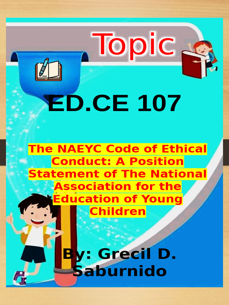 NAEYC Ethical Code of Conduct Overview | PDF | Psychology | Liberal ...
