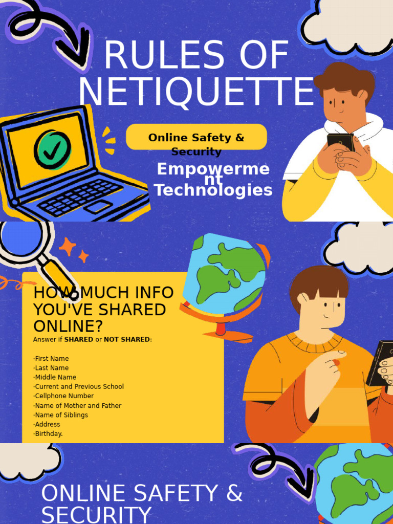 2.1rules of Netiquette | PDF | World Wide Web | Internet & Web