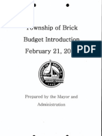 2012 Mayor Budget