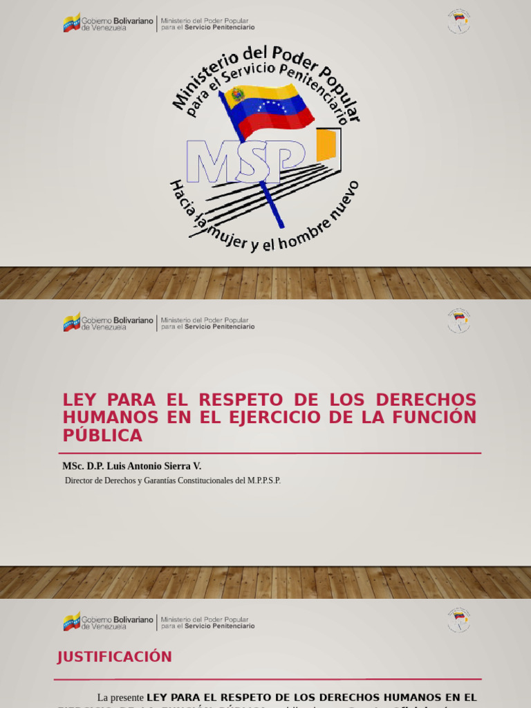 Ley de Derechos Humanos en Función Pública | PDF | Derechos humanos ...