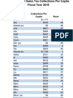 Facts and Figures 2012: State & Local Cell Phone Tax Rates, As of July 1, 2010