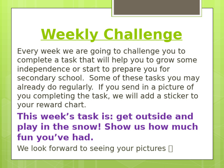 Weekly Challenge (2) 2 | PDF