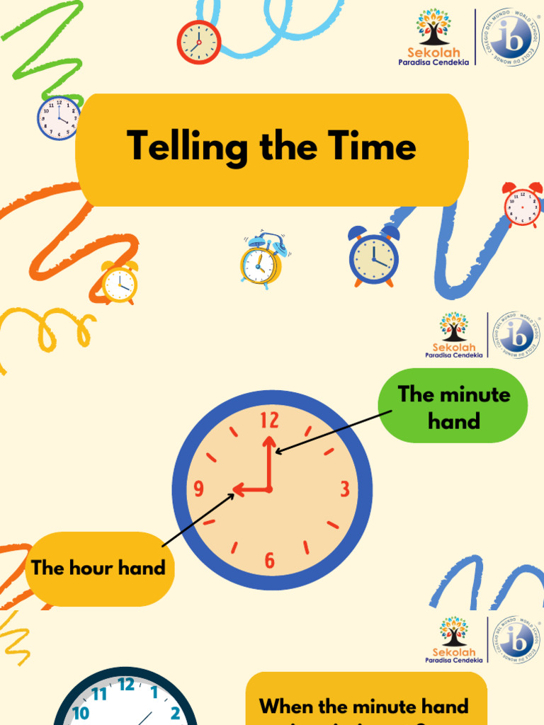 Understanding Time: Quarter Past and To | PDF