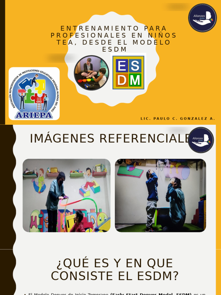 Entrenamiento para Profesionales ESDM | PDF | Autismo | Evaluación