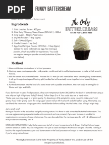 Print 8.5X11 FunkyBattercream Recipe Card