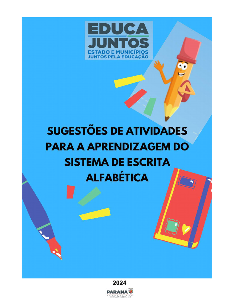 Sugestões de Atividades Pedagógicas | PDF | Sílaba | Fonema