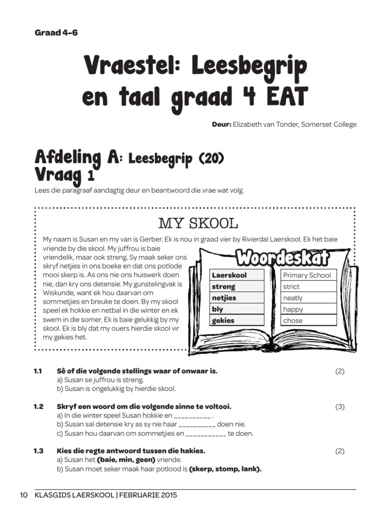 1.3.4 Feb. 2015 Gr. 4 EAT Feb. Min | PDF