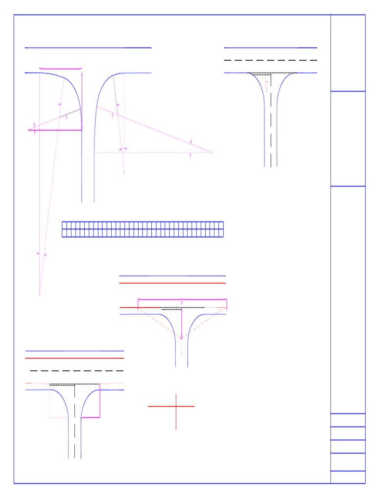 T-Junction Design Guidelines and Standards | PDF | Traffic | Road