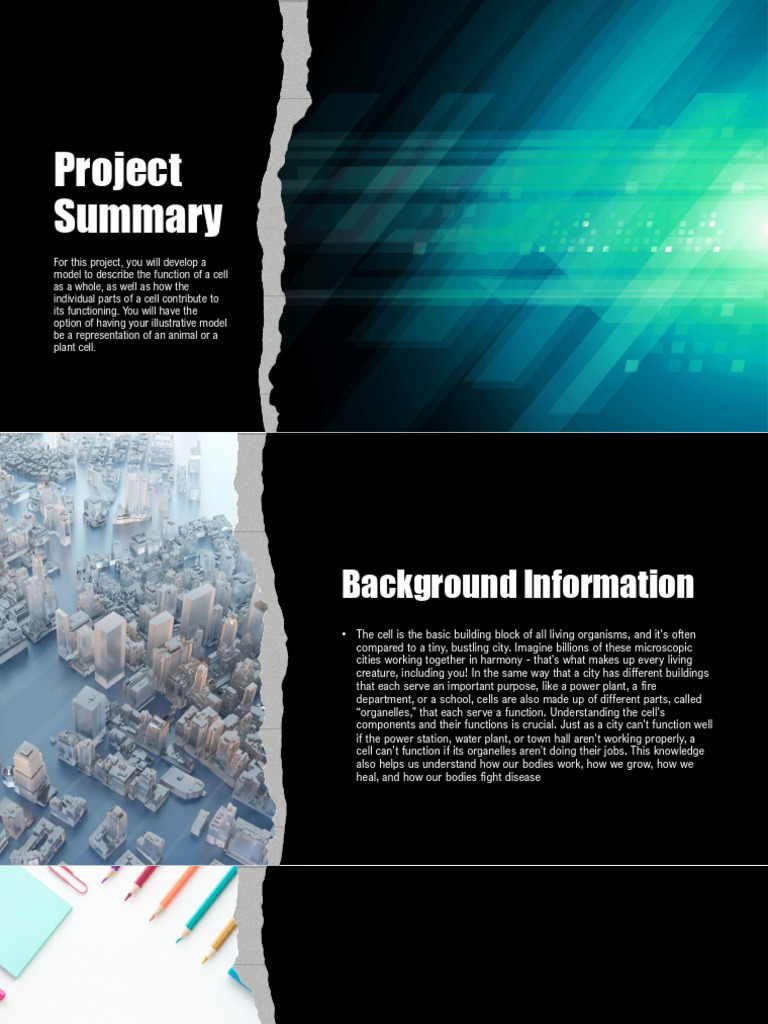 Cell Model Project Overview | PDF
