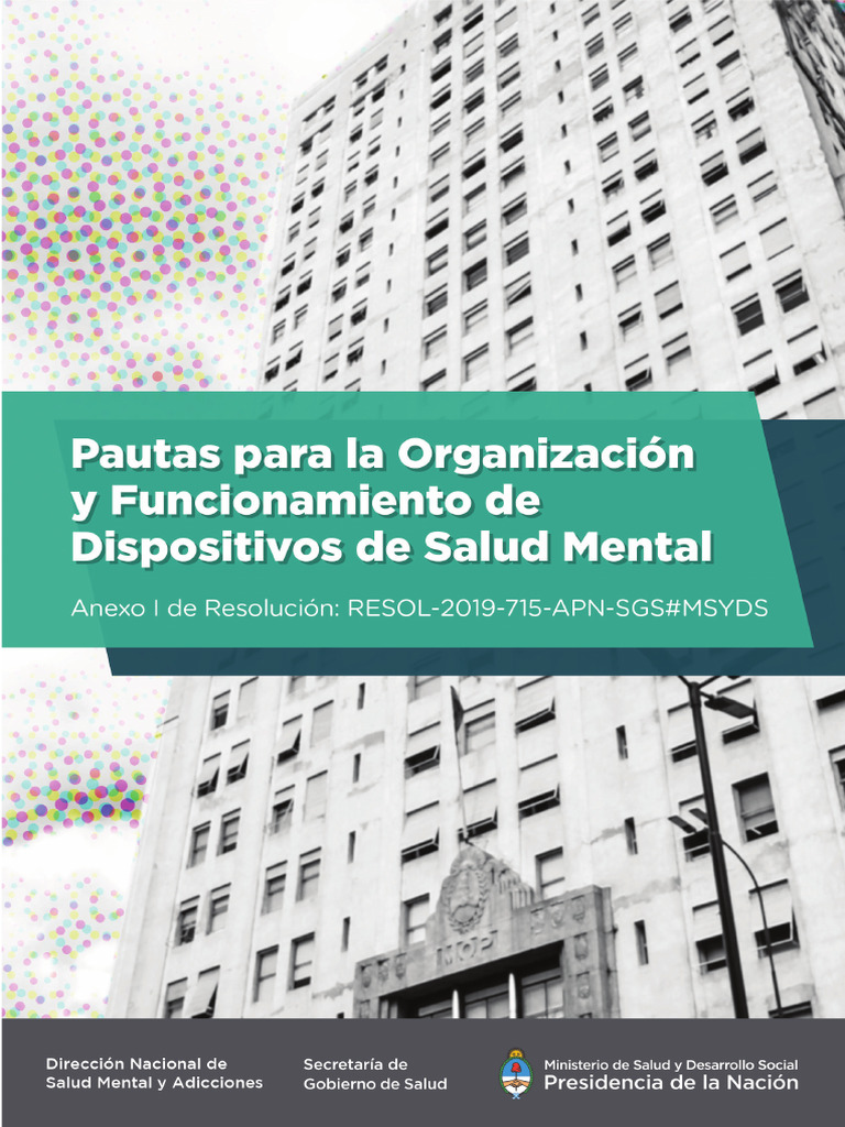 Pautas Para La Organizacion Y Funcionamiento De Dispositivos En Sm