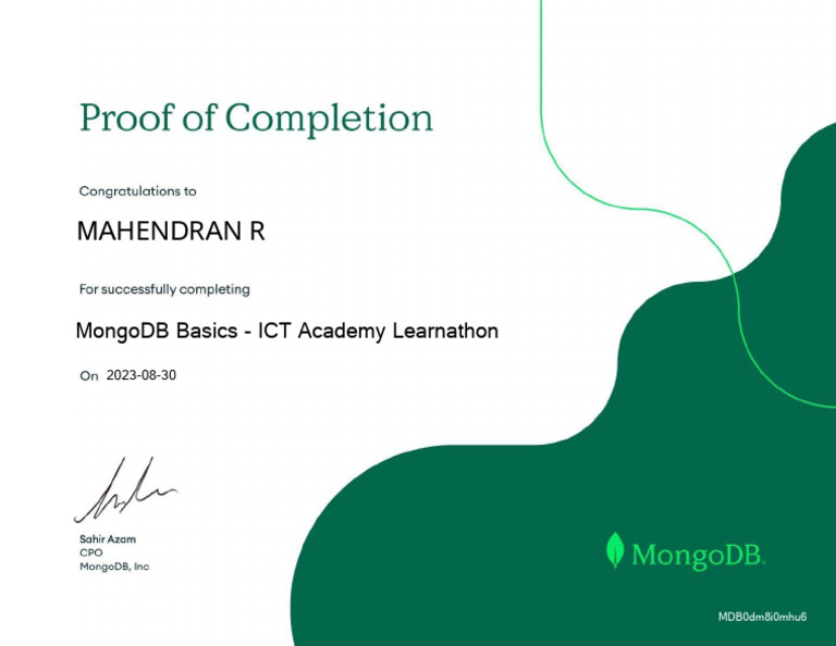 1 mango DB basics (1) | PDF