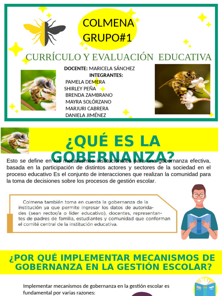 Gobernanza en la Gestión Escolar: Claves y Actores | PDF | Aprendizaje