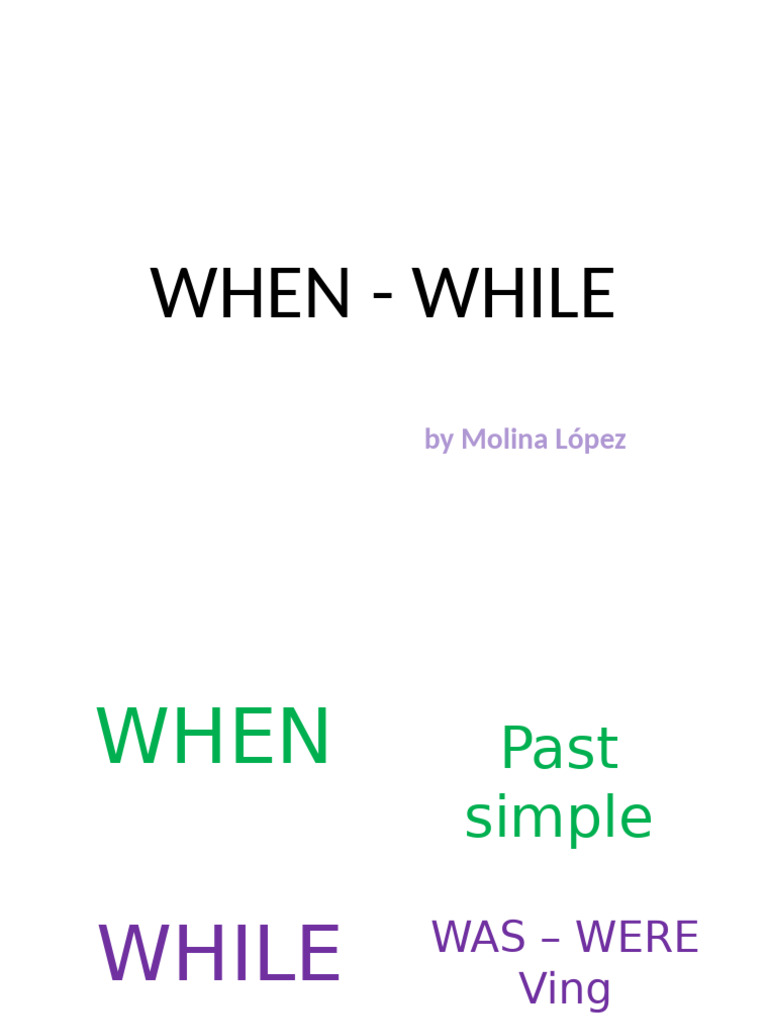 When While Activities Promoting Classroom Dynamics Group Form - 28377 | PDF