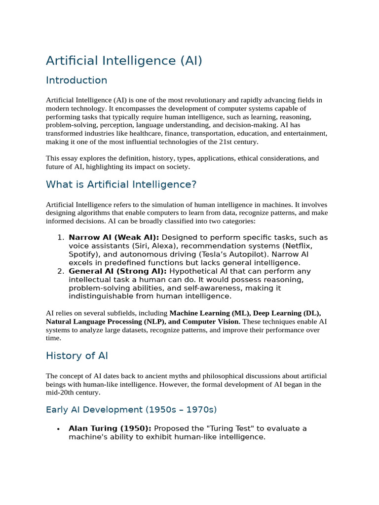 Artificial Intelligence 765 | PDF | Artificial Intelligence ...