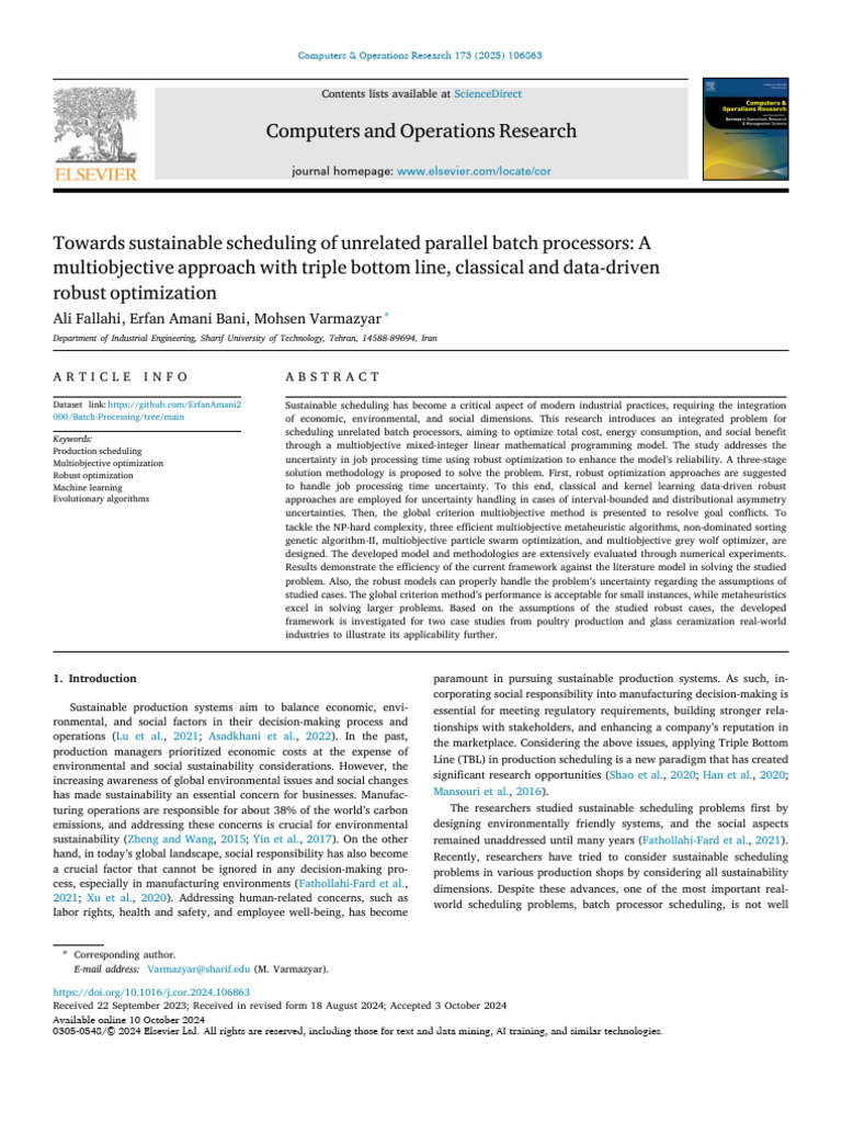 Final Version of Paper | PDF | Mathematical Optimization | Metaheuristic