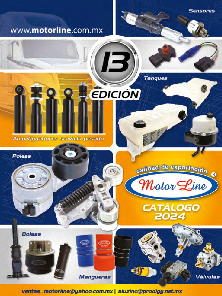 Catálogo de Productos Motorline | PDF