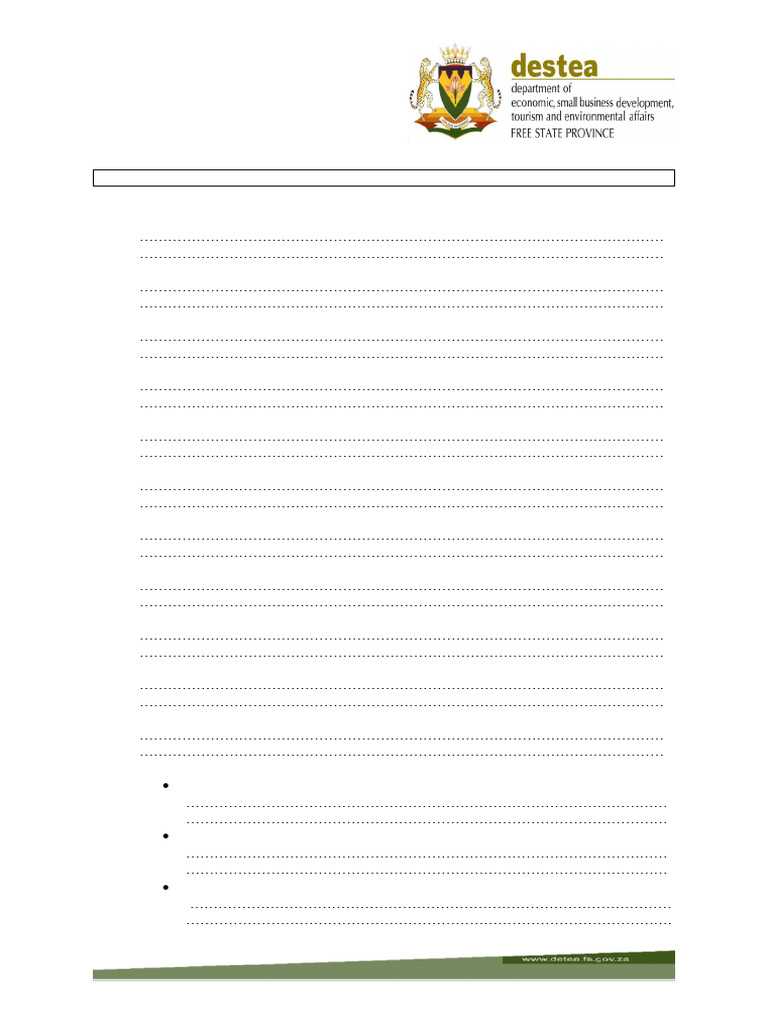 Destea Dunlop Application Form | PDF