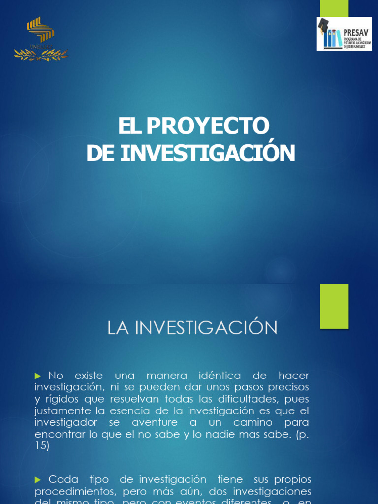 Guía Completa del Proyecto de Investigación | PDF | Hipótesis | Datos