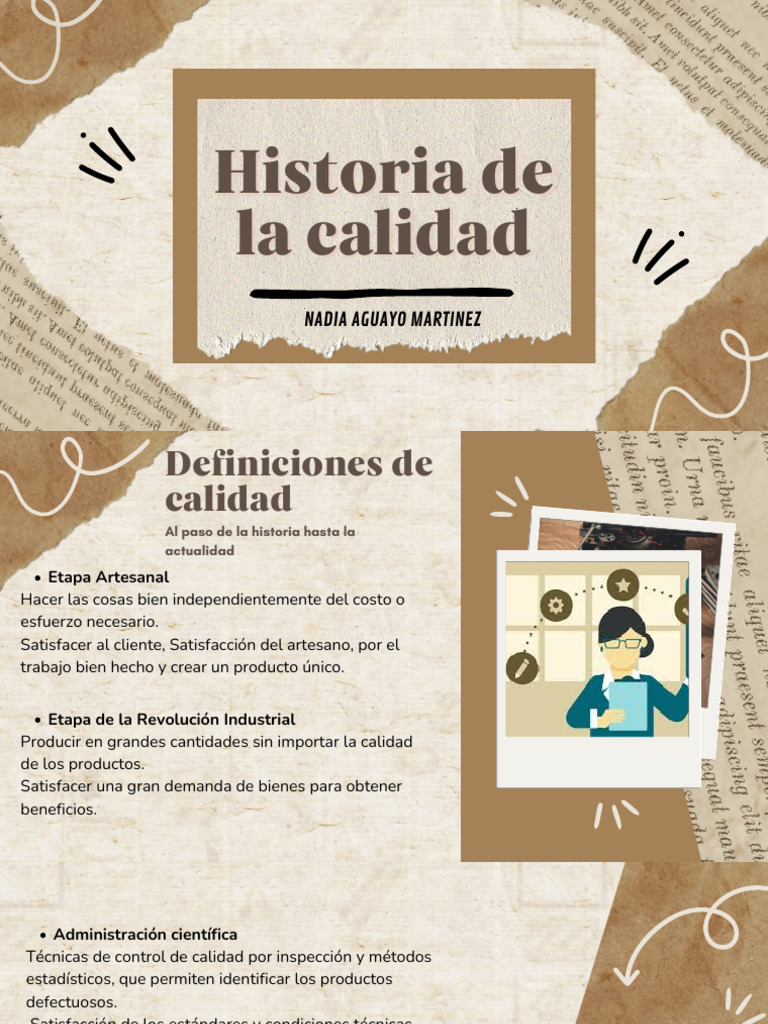 Evolución de la Calidad a lo Largo de la Historia | PDF | Calidad ...