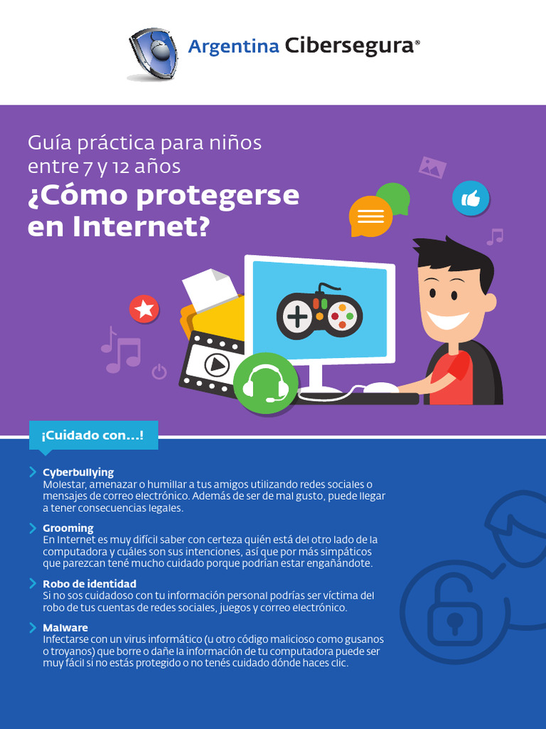AC Flyer Consejos Ninos Sponsor DIGITAL | PDF | Internet | Malware