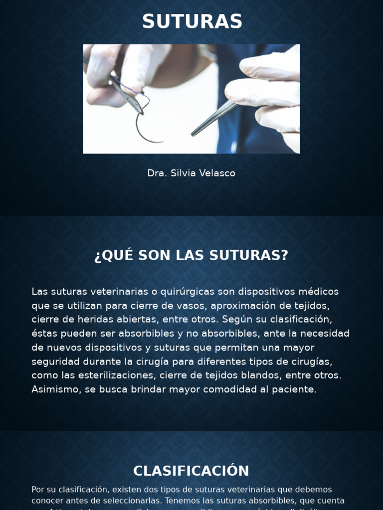 Suturas Pdf Sutura Quirúrgica Seda