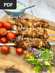 3 Day Renew Reset Recharge Recipes