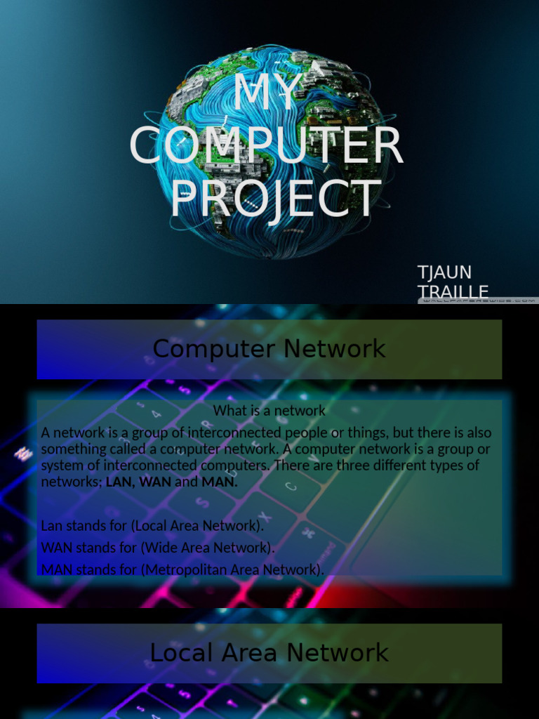 My Computor Project | PDF | Computer Network | Local Area Network