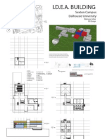 I.D.E.A. Building site plan for Dalhousie University