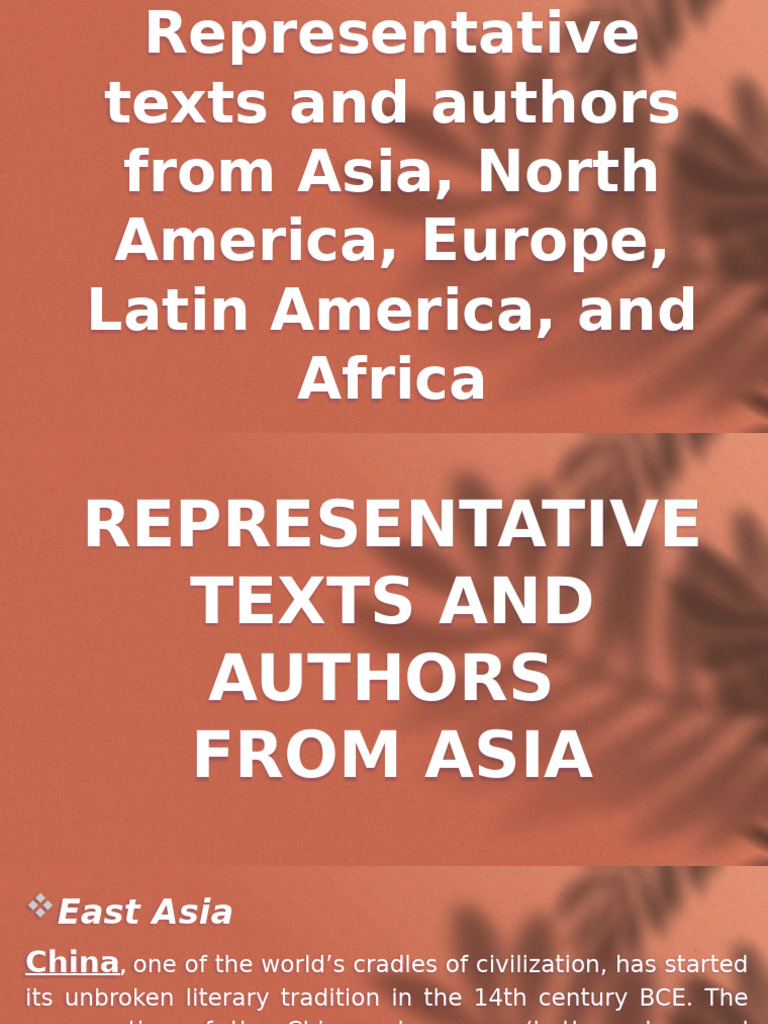 Global Literary Traditions Overview | PDF | Poetry