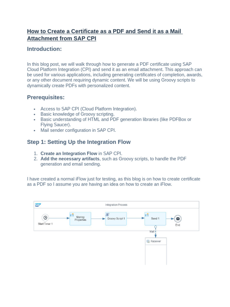 Sap Cpi Pdf Certificate Guide Pdf Computing Internet