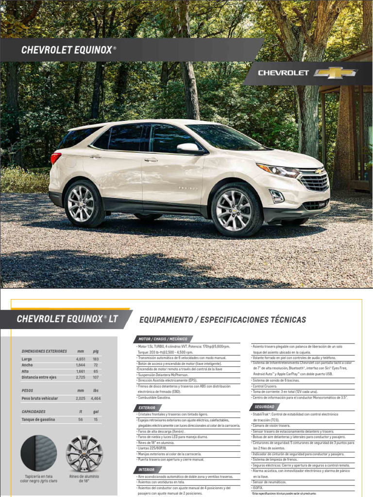 Amazing Chevrolet Equinox Cuantos Cilindros Tiene Pictures