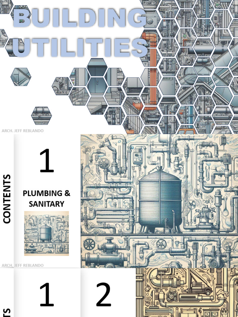 Building Utilities Lecture | PDF | Mains Electricity | Sewage Treatment