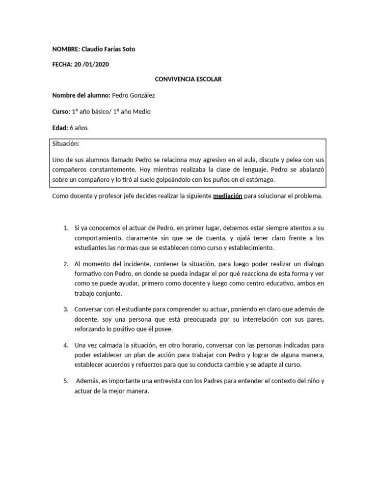 Estrategias para Mejorar Conducta Escolar | PDF | Maestros | Salón de ...