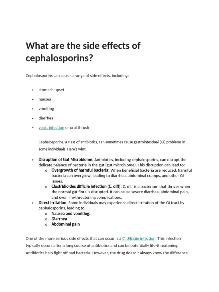 Cephalosporins visual data 2