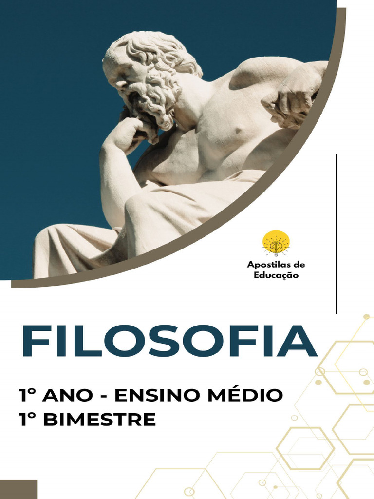 Filosofia 1o Ano 1o Bimestre Ensino Medio | PDF | Grécia Antiga | Geografia