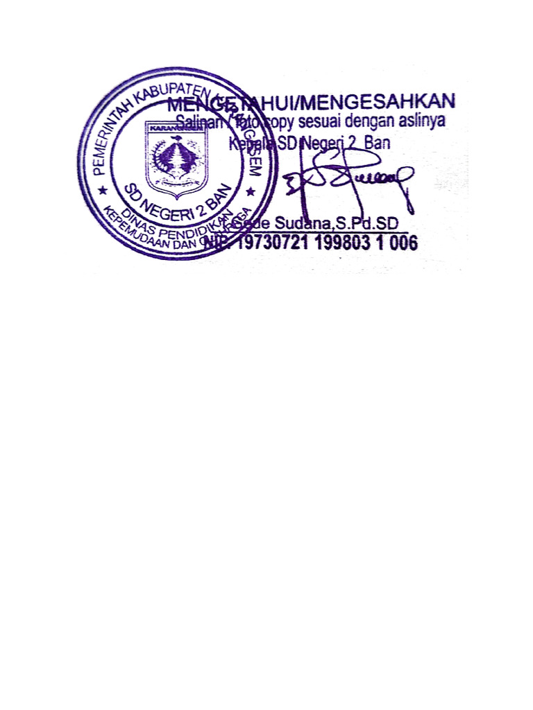 Cap Pengesahan | PDF