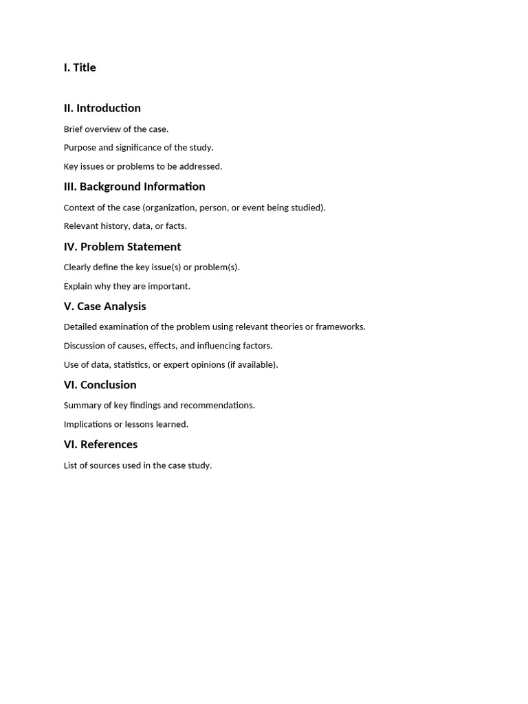 Case Study Analysis and Insights | PDF