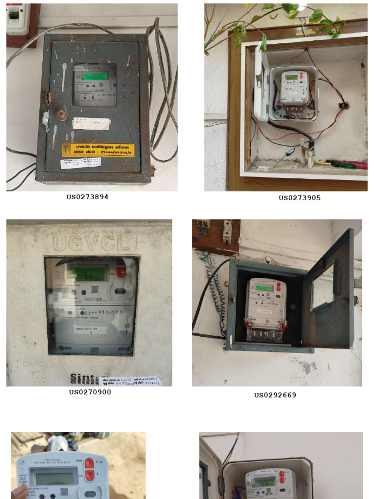Installed Meter Photographs | PDF