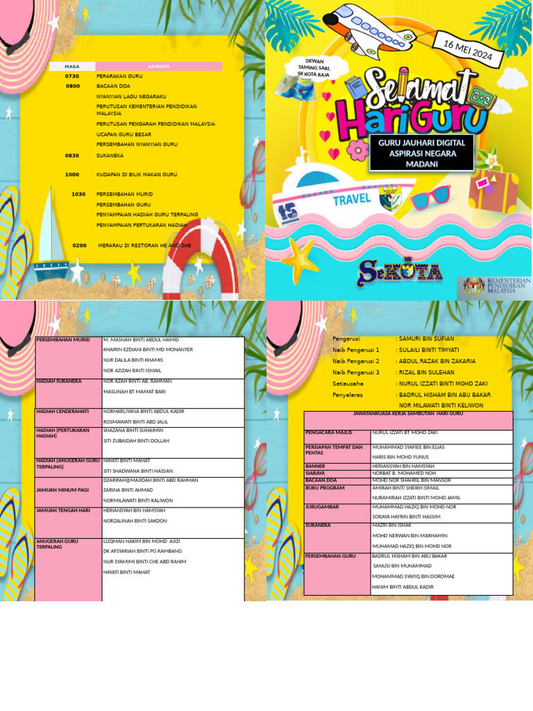 Buku Program Hari Guru 2024 | PDF