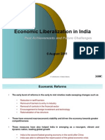 20 Years of Economic Reforms