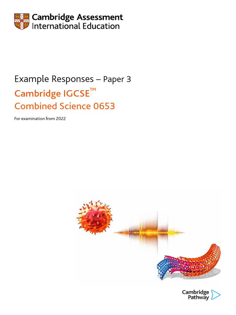 IGCSE Combined Science Paper 3 Responses | PDF | Precipitation ...