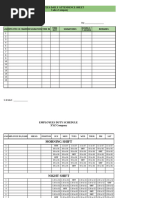 Employee Call-Out Form Template | PDF | Career & Growth