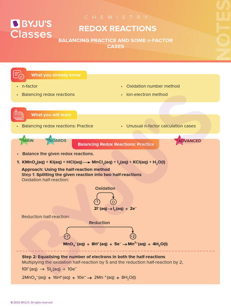Balancing Practice and Some N-Factor Cases - AUGUST 25, 2021 | PDF ...