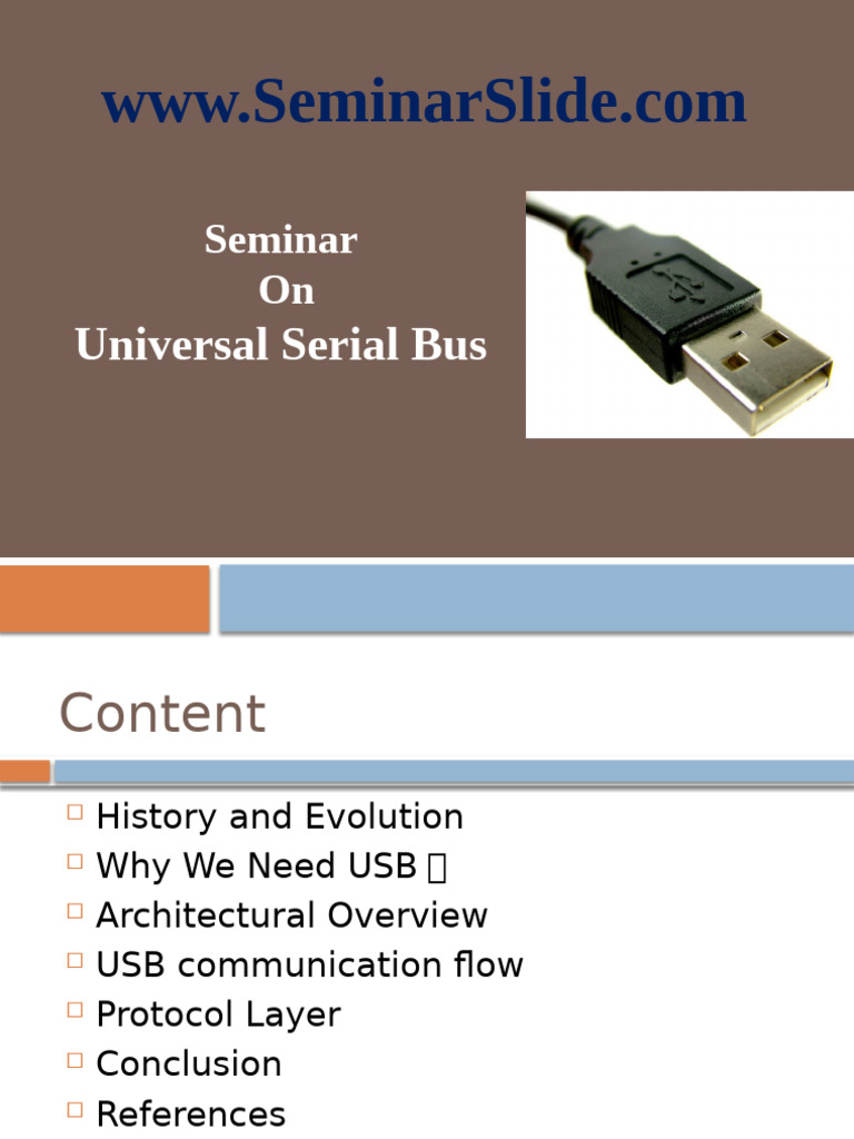 Understanding USB: History & Protocols | PDF | Usb | Electronics
