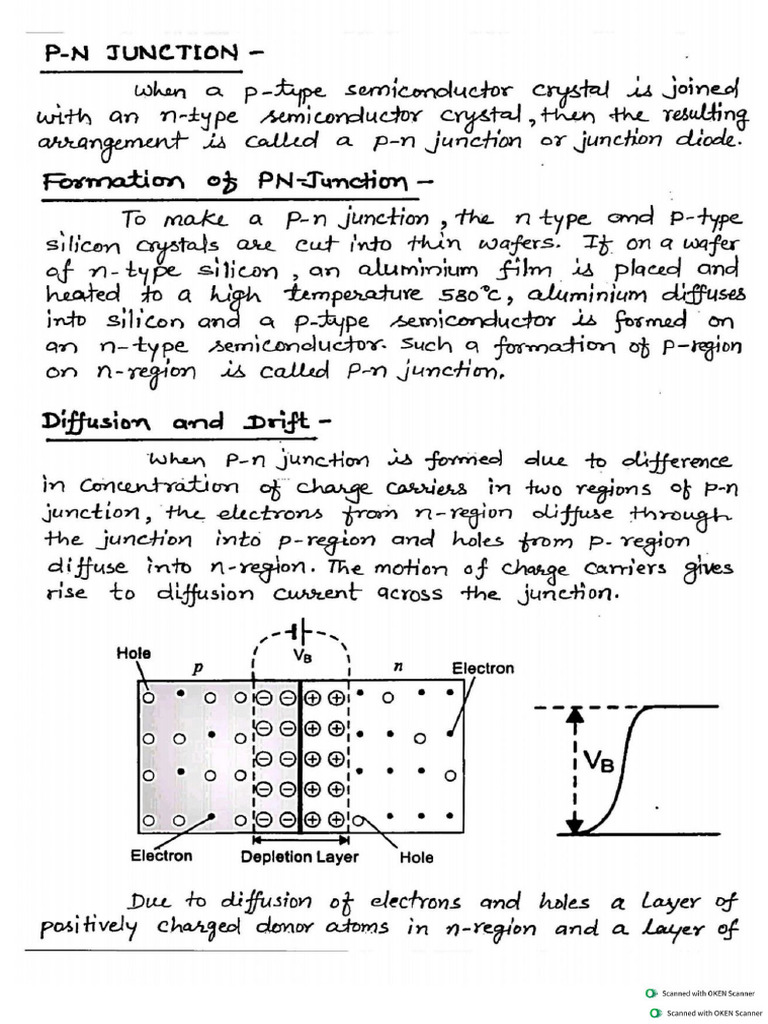 Semiconductor Electronics Notes (English) | PDF