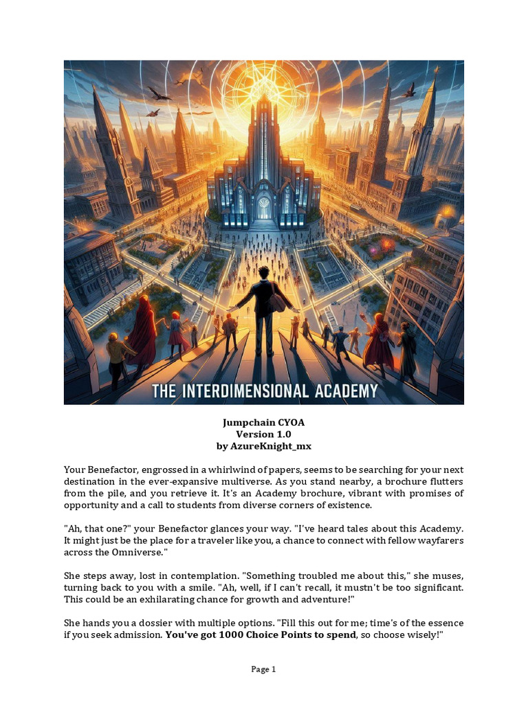 Interdimensional Academy v1.0 | PDF | Knowledge | Reality