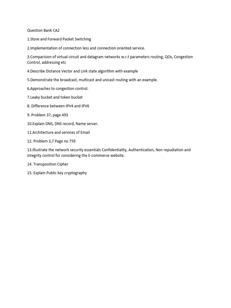 Networking Concepts and Security Overview | PDF