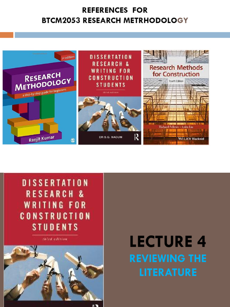 Literature Review Guide for Research Methodology | PDF | Literature ...