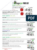 PRICELIST FINGERSPOT Jabodetabek